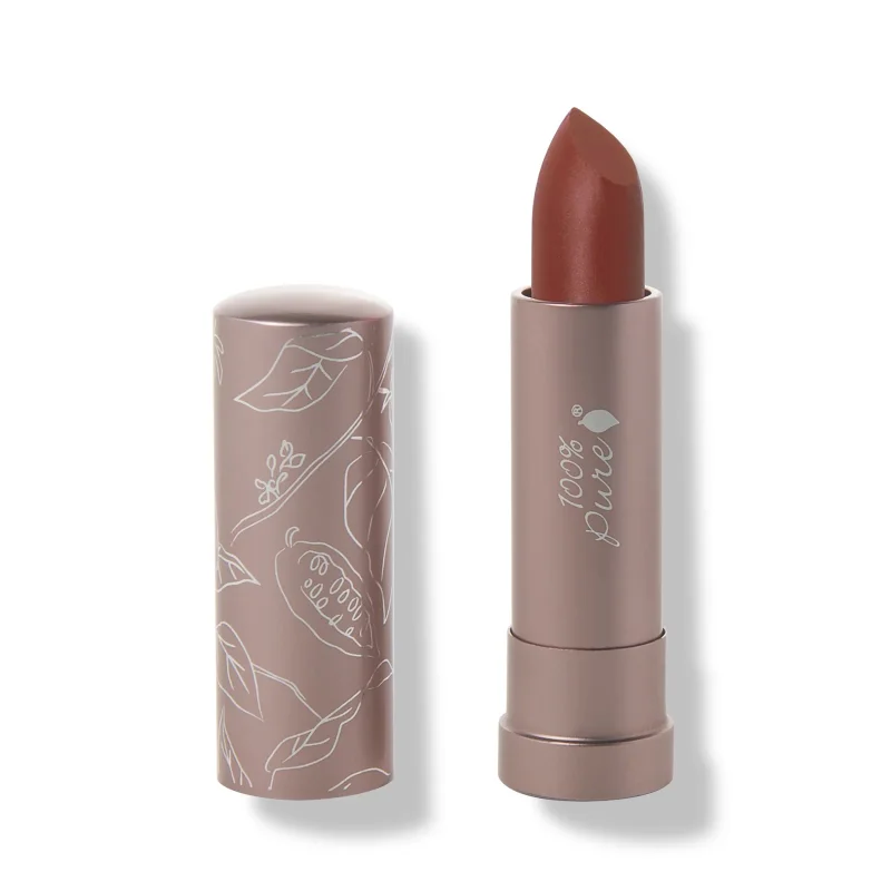 Cocoa Butter Matte Lipstick + Fruit Pigments – Cacti – Lippenstift
