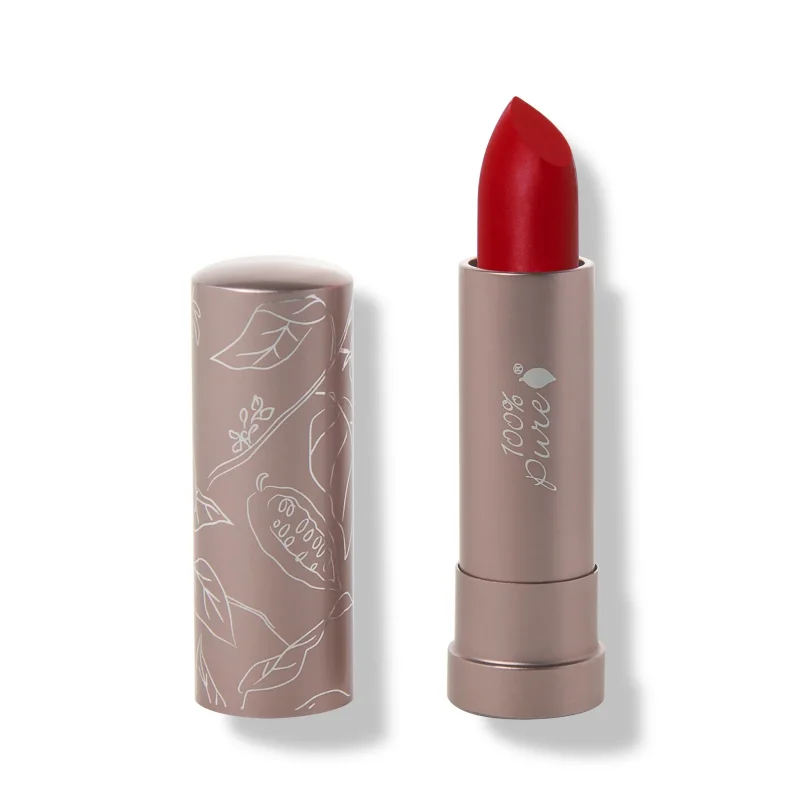 Cocoa Matte Butter Lipstick + Fruit Pigments – Nopal – Lippenstift