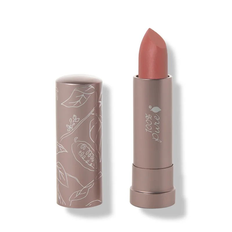 Cocoa Butter Matte Lipstick + Fruit Pigments – Cassia – Lippenstift