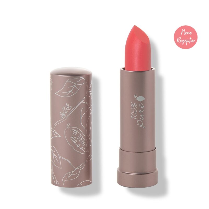 Cocoa Butter Matte Lipstick + Fruit Pigments – Strawberry Cactus – Lippenstift