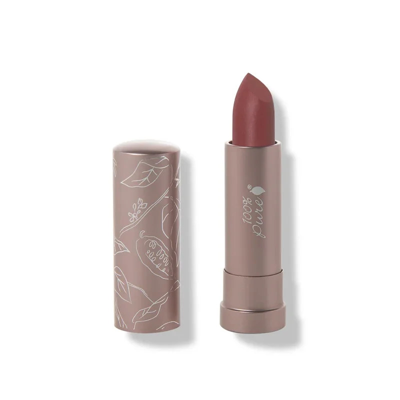 Cocoa Butter Matte Lipstick + Fruit Pigments – Savanna – Lippenstift