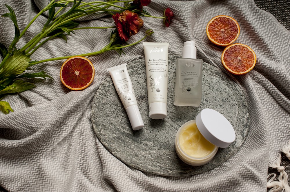 100 Pure Gesichtspflegeroutine Naturkosmetik