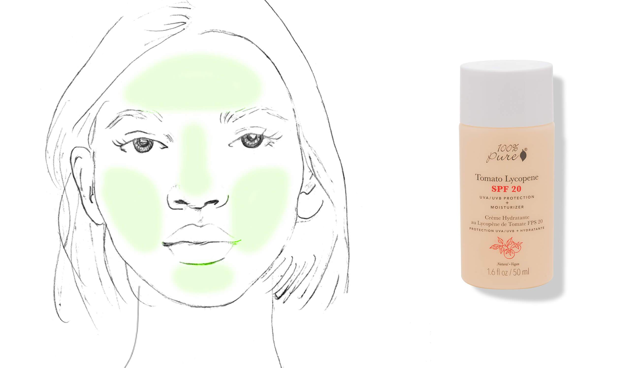 100% Pure Hautpflegeroutine Anti Aging Sonnenschutz