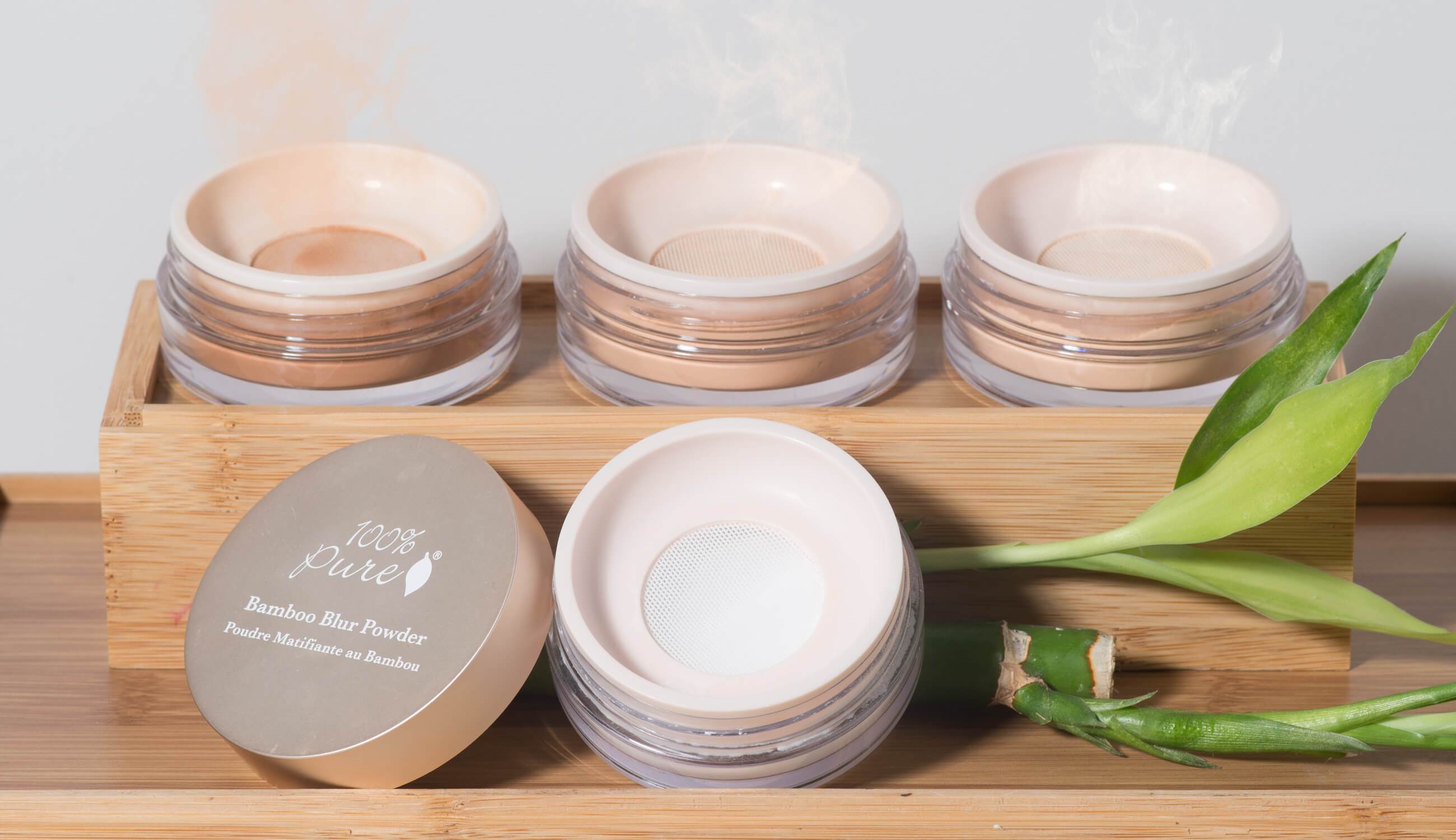 Naturkosmetik Setting Puder Farben