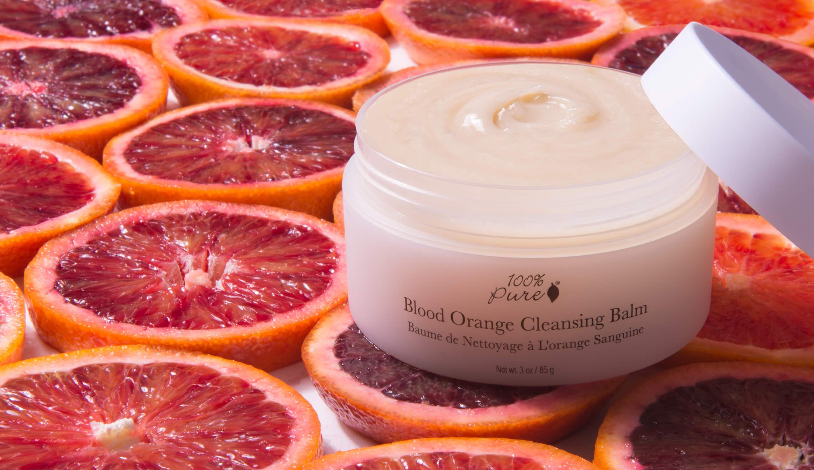 100% Pure Kosmetik Welche Gesichtsreinigung Blood Orange Cleansing Balm