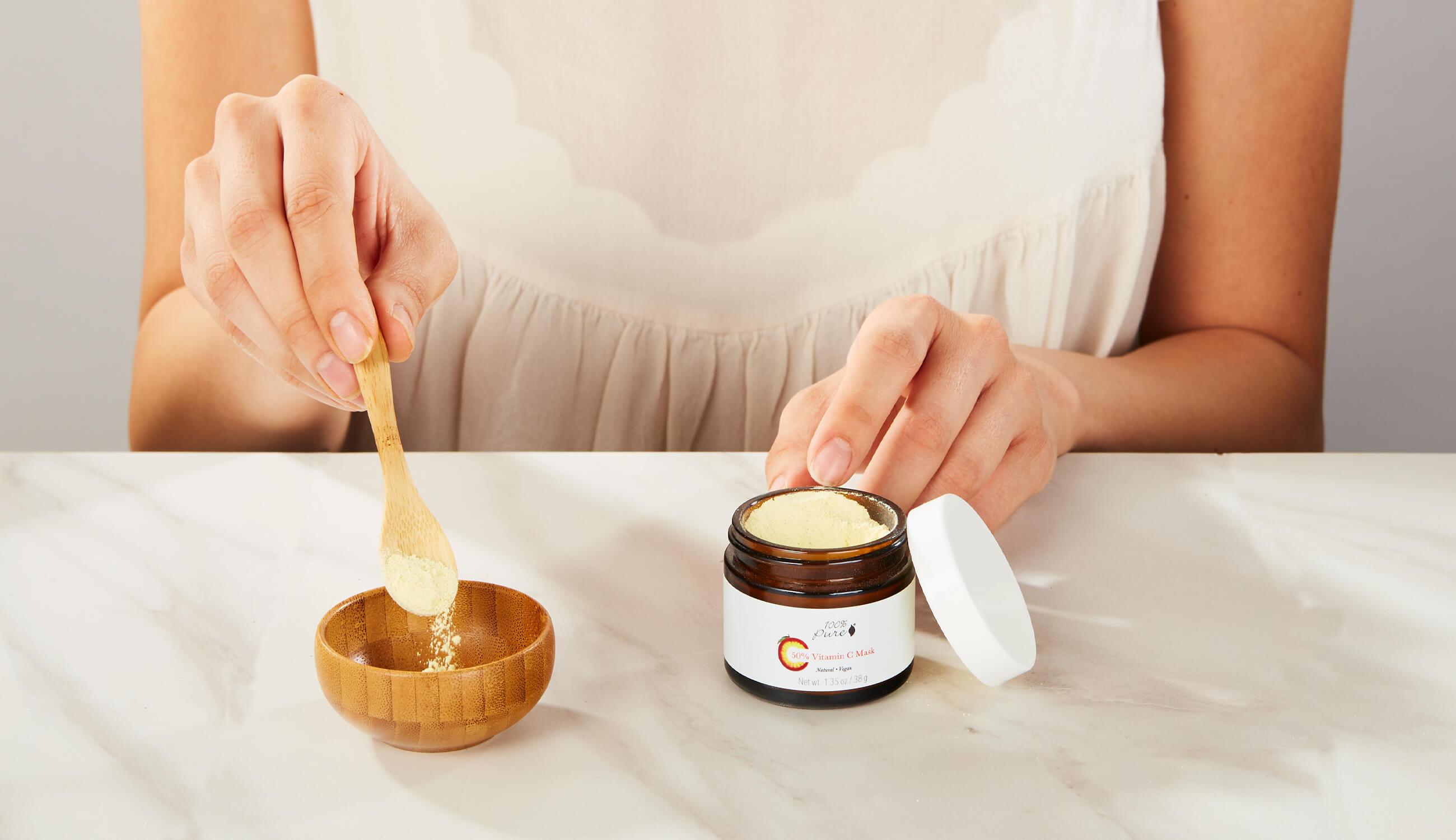 100% Pure Hautpflege strahlender Teint