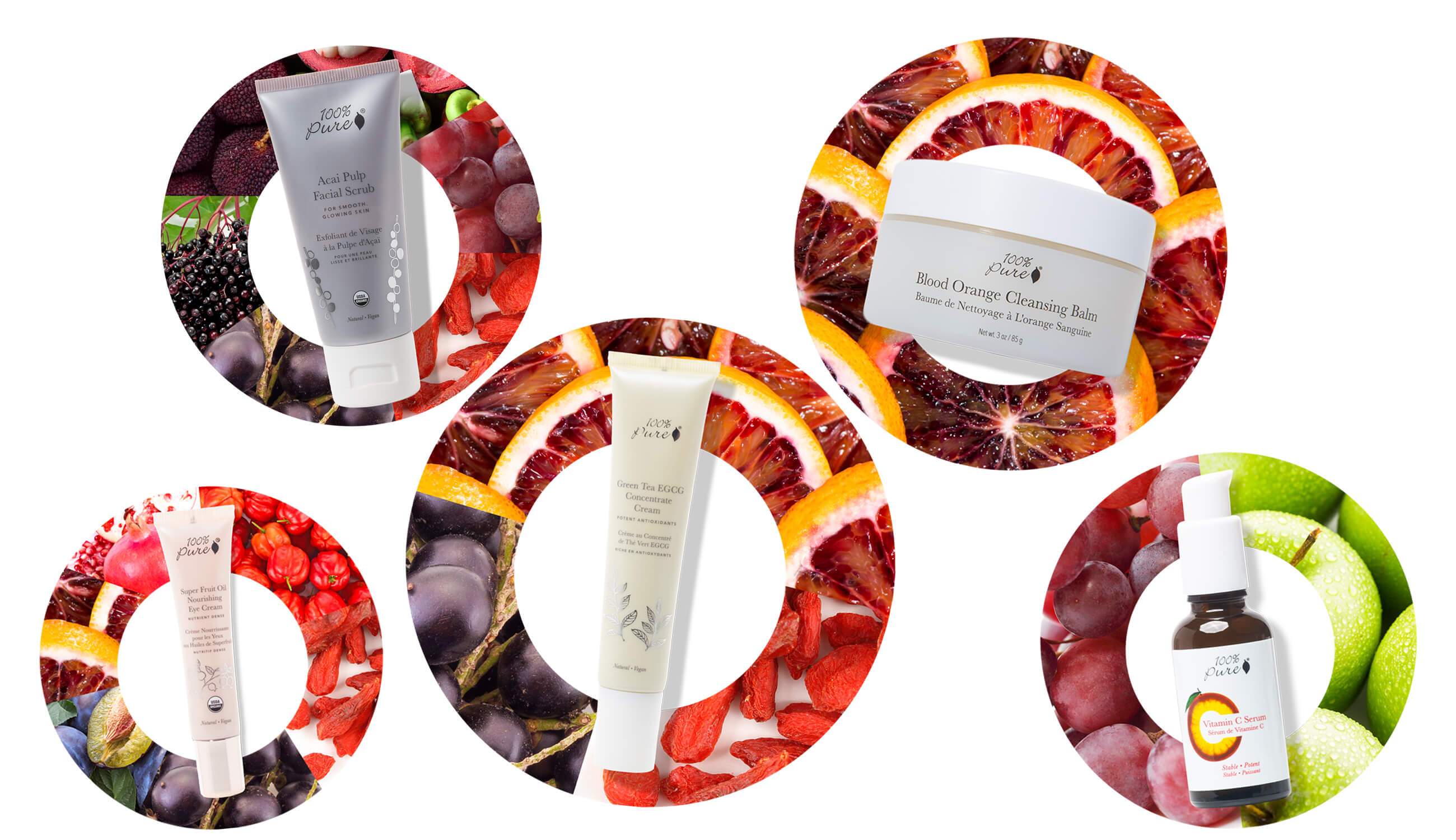 100% Pure Hautpflege Vitamine